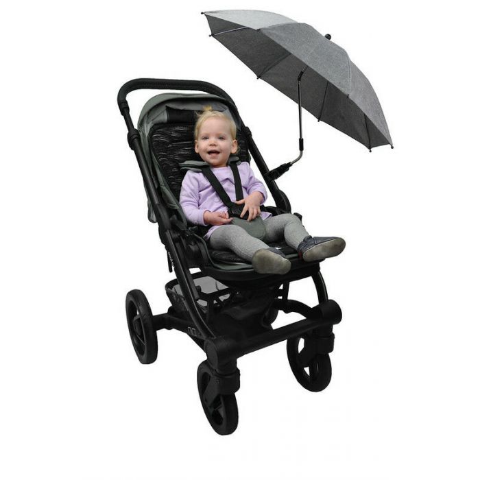 stromen Interactie Corporation Dooky Parasol voor buggy, kinderwagen of wandelwagen - Grijs | Baby & Koter