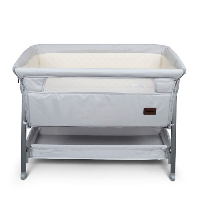 Continent Schat gaan beslissen Baninni Co Sleeper Wieg - Aanschuifwieg - Elia - Lichtgrijs | Baby & Koter