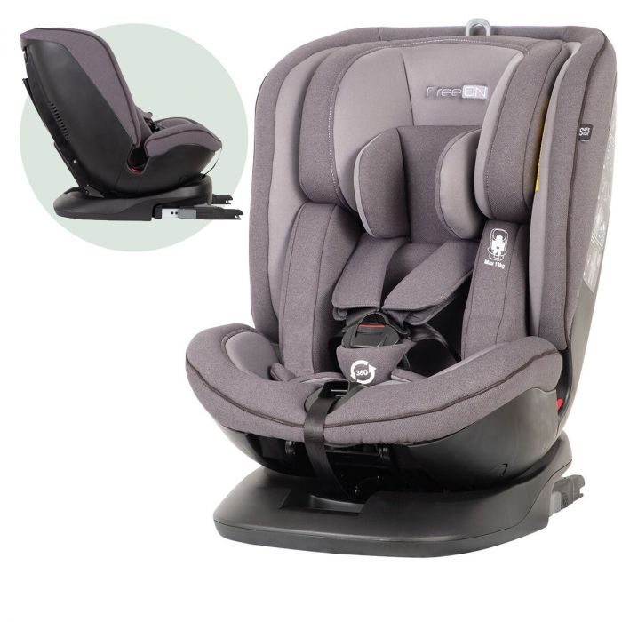 betrouwbaarheid Bouwen op woordenboek FreeON autostoel Atlas 360° met isoFix Donkergrijs (0-36kg) - Groep 0-1-2-3  autostoel voor kinderen van 0 tot 12 jaar | Baby & Koter