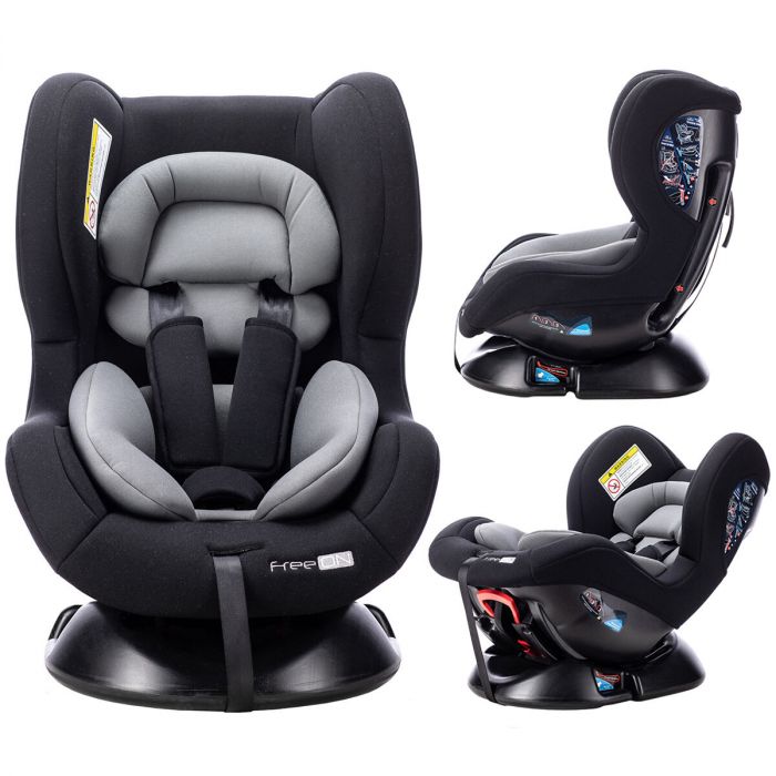 Dhr Structureel straf FreeON autostoel Tipo Grijs (0-18kg) - Groep 0+1 autostoel voor kinderen  van 0 tot 4 jaar | Baby & Koter