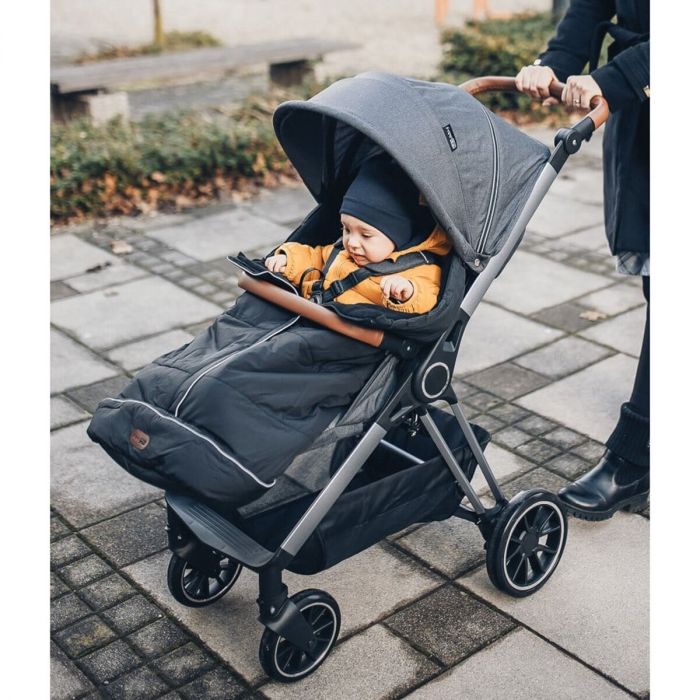 Leugen grens viool FreeON Universele Voetenzak voor buggy - kinderwagen - Nord - Zwart | Baby  & Koter