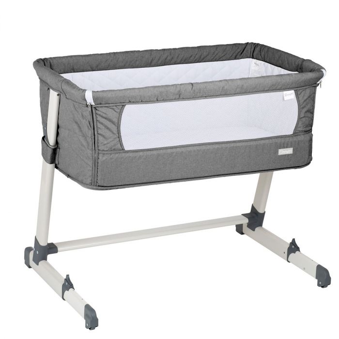 Relatieve grootte aanraken val BabyGO Together Co-Sleeper Wieg Grijs | Baby & Koter