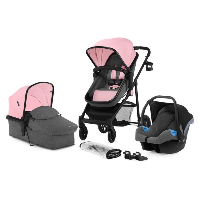 Kwik krans verhaal Kinderkraft Kinderwagen Juli 3 in 1 Pink (incl. autostoel) - Kinderkraft  combi kinderwagen Juli | Baby & Koter