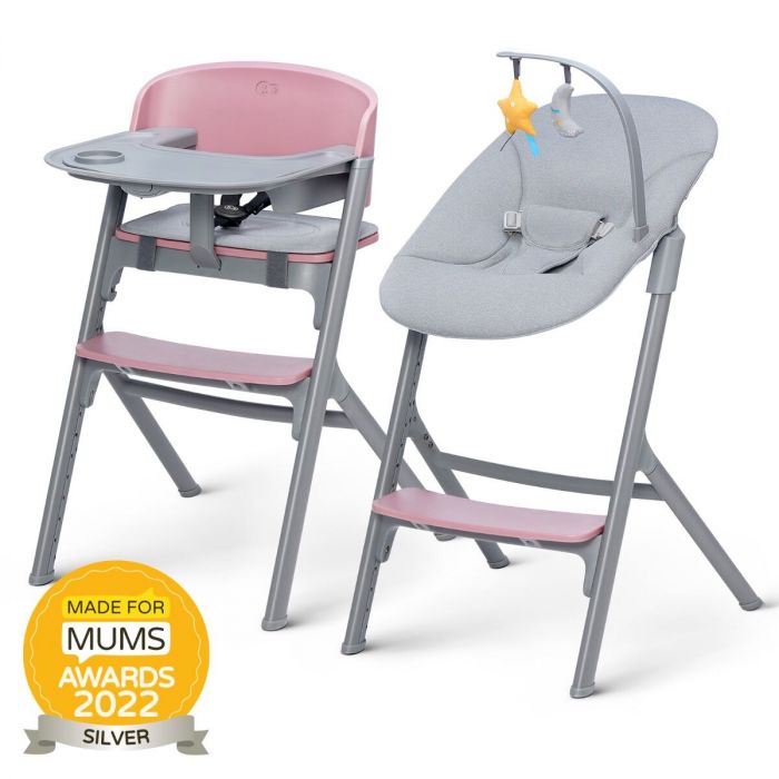 kasteel Silicium Arbeid Kinderkraft Livy 4-in-1 Kinderstoel incl. wipstoel Calmee - Aster Pink |  Baby & Koter