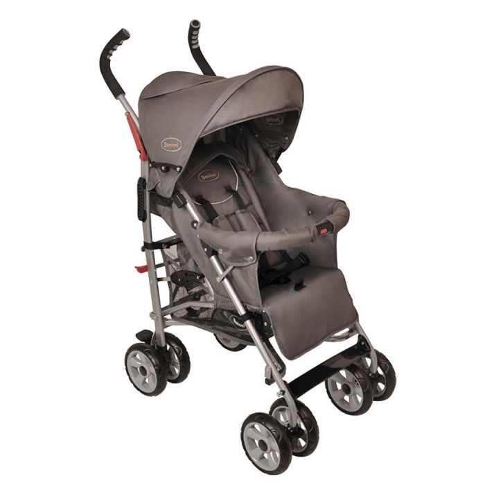 Kaarsen Voorschrijven vrije tijd Baninni Buggy - Luca - Wandelwagen met zonnekap & boodschappenmand - Grijs  (geschikt van 6mnd - 15kg) | Baby & Koter