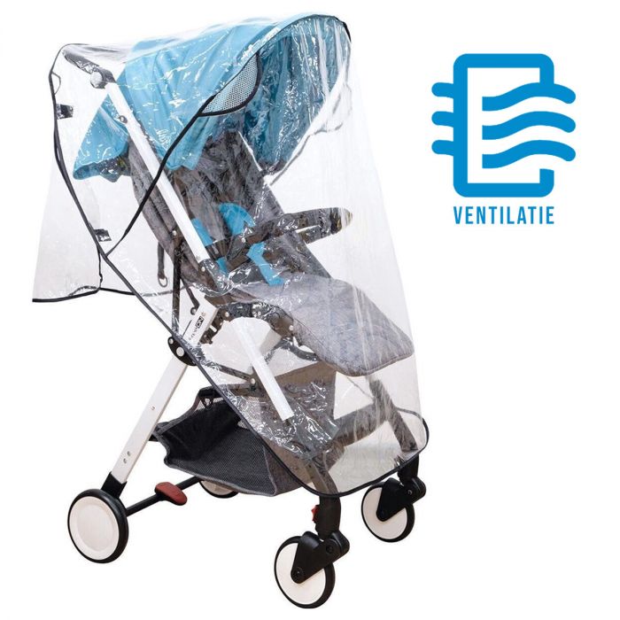 Panter Knikken Overtreden FreeOn universele regenhoes met ventilatie voor Buggy en Wandelwagen | Baby  & Koter