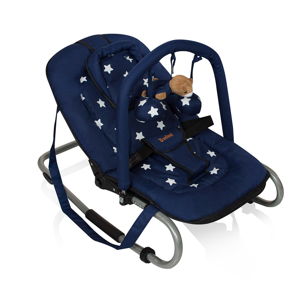 Mooie vrouw geur regering Wipstoel Baninni Blue Star (incl. speelboog) | Baby & Koter